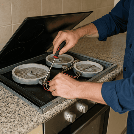 Horno que dora bien pero no cocina el interior: causas y reparación en Guadalajara